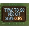BDG801 time to piss of some cops badge patch