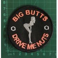BDG802 Big butts badge patch