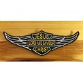 BDG789 Christian wings badge patch 20cm x 6xm