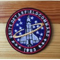 SP7 Star field command Space shuttle patch badge