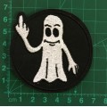 BDG840 Ghost with finger badge patch