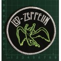 BDG1004 LED-Zeppelin round Rock band badge patch