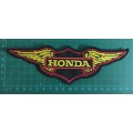 BDG1109 Honda wings badge patch
