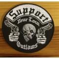 SALE!!!  BDG1138 Support Outlaws badge patch