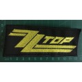 BDG1164  Rock band ZZ top badge patch