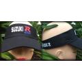 Black Ladies visor cap with motorcycle design GSX R