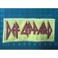 BDG975 ROCK Def Leppard name patch badge