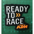 KTM Read to race patch badge