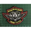 R20 bargain I want to fly badge patch