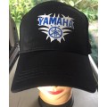 Printed black cap with motorcycle design - Yamaha