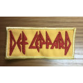 BDG975 ROCK Def Leppard name patch badge