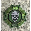 R20 bargain skull with sequins patch
