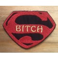 BDG925 Super bitch badge patch