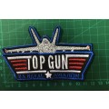 Top gun badge patch Aeroplane