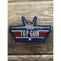 Top gun badge patch Aeroplane