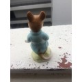 BESWICK BEATRIX POTTER FIGURINE - JOHNNY TOWNMOUSE  IN EXCELLENT CONDITION  BROWN BACKSTAMP