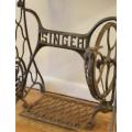 Singer Sewing Machine With Treadle Base