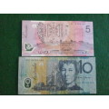 Australia 5 & 10 Dollars