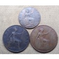 British coins x3