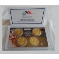 2007 UNITED STATES PRESIDENTIAL $1 COIN PROOF SET - MINT CONDITION