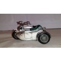 1962 - MATCHBOX LESNEY - MODELS OF YESTERYEAR Y8 - 1914 SUNBEAM MOTORCYCLE- MADE IN ENGLAND