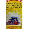 1993 - MATCHBOX LESNEY - ORIGINAL - SERIES 1 - AVELING BARFORD ROAD ROLLER - MADE IN ENGLAND