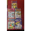 SET OF 5 COLLECTABLE ARCHIE AND FRIENDS MIXED COMICS