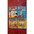 SET OF 4 COLLECTABLE BEANO COMIC BOOKS