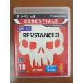 Resistance 3(Essentials)- Ps3- Complete