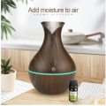 Air Aroma Humidifier Essential Oil Diffuser LED Aromatherapy Humidifier Wood Grain Air Humidifier