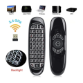 2.4GHz Rechargeable Wireless Fly Air Mini Mouse Keyboard Remote Control for Android Windows