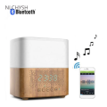 Smart Bluetooth Aroma Essential oil Diffuser Ultrasonic mist maker with Speaker Time Display Alarm