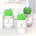 Hot USB Air Humidifier Cactus Timing Aromatherapy Diffuser 280ml Mist Maker Fogger Mini roma Diffuse