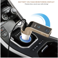 USB Car Charger Wireless Bluetooth FM Transmitter Hands Free Kit Music MP3 Player Support TF Card