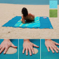 Sand Free Beach Mat Blanket Sand Proof Magic Sandless Sand Dirt