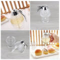 200ML Acrylic Clear Pot Honey Dispenser Container Hive Spice Holder Bee Bottle