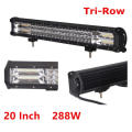 Special--20 inch 288W 7D+ Tri-Row LED WORK LIGHT BAR Off road Driving Combo Lamp