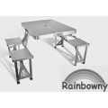 Aluminum picnic table outdoor folding table
