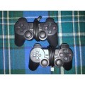 PlayStation 3 (PS3) Generic Wired USB Controllers (Black)