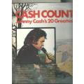 JOHNNY CASH- CASH COUNTRY- 20 GREATEST HITS (LP VINYL)