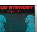 ROD STEWART- 24 GREAT HITS (LP RECORD)