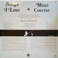 Mimi Coertse - Songs l Love LP Vinyl Record
