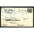 Union of South Africa - 1942 Letter Posted From Durban to Cornwall, England
