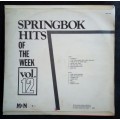 Springbok Hits of The Week Vol.12 LP Vinyl Record