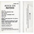 Raydio - Rock On Cassette Tape