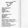 Toyah - Anthem Cassette Tape