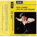 Tom Jones Live in Las Vegas Cassette Tape - UK Edition