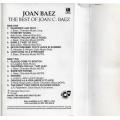 Joan Baez - The Best of Joan C. Baez Cassette Tape