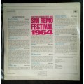 San Remo Festival 1964 - The Twelve Greatest Hits LP Vinyl Record