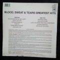 Blood, Sweat and Tears Greatest Hits LP Vinyl Record